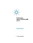 Osciloscopios Agilent InfiniiVision 3000 serie X Guía del usuario