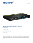 mod. tpe-1620ws switch poe 16-port gigabit websmart + 2 minigibic