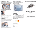 Scanners Kodak i55/i65/i80 Guía de consulta rápida