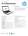 HP Pavilion Data Sheet - PCH Mayorista en Tecnología
