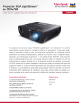 Proyector XGA LightStream™ de 1024x768