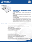 Kit para adaptador AV Powerline a 200Mbps