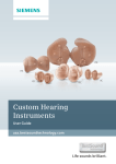 Custom Hearing Instruments