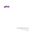 Avid MediaCentral | UX