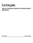 Guía de referencia rápida de Lexmark Impact S300 Series