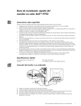 Guía de instalación rápida del monitor en color Dell™ P792