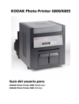KODAK Photo Printer 6800/6805 Guía del usuario para