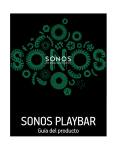 SONOS PLAYBAR Product Guide