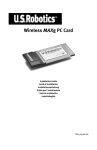 Wireless MAXg PC Card