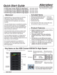 Quick Start Guide Welcome!