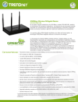 Características 450Mbps Wireless N Gigabit Router