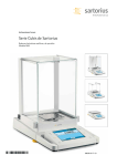 Serie Cubis de Sartorius