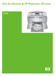 Guía de referencia de HP Photosmart 330 series