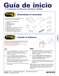 Instalar el software Guía de inicio