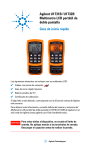 Agilent U1731B/U1732B Multímetro LCR portátil de doble