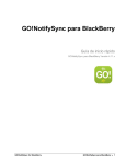 GO!NotifySync para BlackBerry - Enterprise Server User Guides