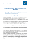 NdP Llegan los servicios 4G en la banda 800MHz a