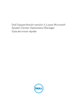 Dell SupportAssist versión 1.1 para Microsoft System Center