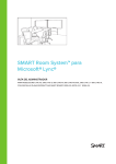 SMART Room System for Microsoft Lync administrator`s guide