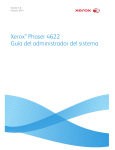 Xerox® Phaser 4622 Guía del administrador del sistema