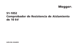 S1-1052 Comprobador de Resistencia de Aislamiento de 10