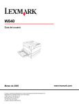 www.lexmark.com Guía del usuario Marzo de 2005