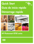 Quick Start Guía de inicio rápido Démarrage rapide