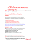 SUSE Linux Enterprise Desktop 10