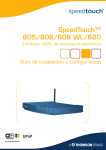 SpeedTouch™ 605/608/608 WL/620