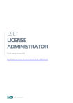 ESET License Administrator