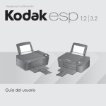 Impresoras multifunción KODAK ESP 1.2 y 3.2: Guía del usuario