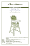 Classic High Chair Silla alta “Classic” 03632, 03832