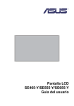 Pantalla LCD SE465-Y/SE555-Y/SE655-Y Guía del usuario