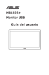 MB169B+ Monitor USB Guía del usuario