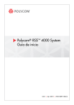 Polycom® RSS™ 4000 System Guía de inicio