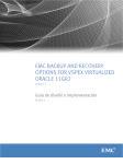 EMC BACKUP AND RECOVERY OPTIONS FOR