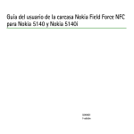 Guía del usuario de la carcasa Nokia Field Force NFC