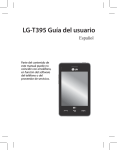 LG-T395 Guía del usuario