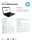 HP 15-d020la Notebook