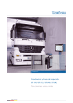 Frenómetros y líneas de inspección BT 610 / BT 612