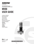 MOTIV MV88 User Guide (Spanish)