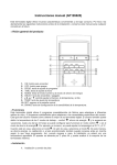 Instrucciones manual AF126620