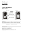 Guía del usuario Probador para cable LAN Modelo CT200