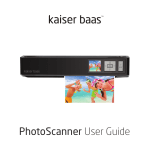 PhotoScanner User Guide