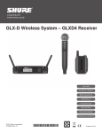 GLX-D Wireless with GLXD4 User Guide