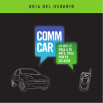 GUIA DEL USUARIO - COMM-CAR