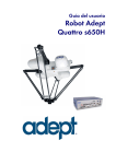 Guía del usuario Robot Adept Quattro s650H
