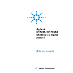 Agilent U1273A/U1273AX Multímetro digital portátil