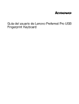 Guía del usuario de Lenovo Preferred Pro USB