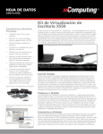 Kit de Virtualización de Escritorio X550